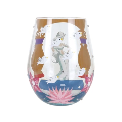 Lolita® Disney Aladdin 'Let Your Dreams Soar' Stemless Wine Glass