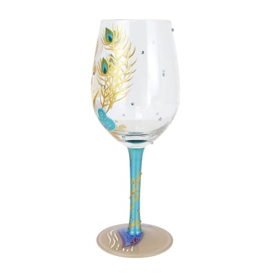 Lolita® Disney Aladdin 'Show Me The World' Wine Glass