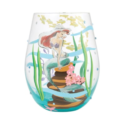 Lolita® Disney The Little Mermaid 'An Ocean Of Dreams' Stemless Wine Glass