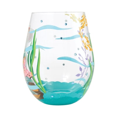 Lolita® Disney The Little Mermaid 'An Ocean Of Dreams' Stemless Wine Glass