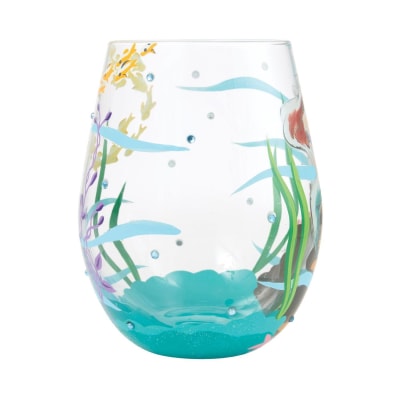 Lolita® Disney The Little Mermaid 'An Ocean Of Dreams' Stemless Wine Glass