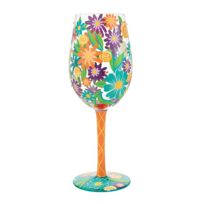 Lolita® Fabulous Florals Wine Glass