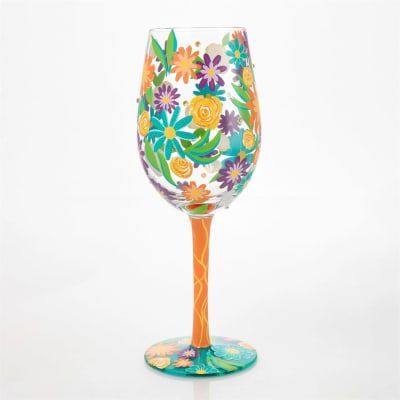 Lolita® Fabulous Florals Wine Glass
