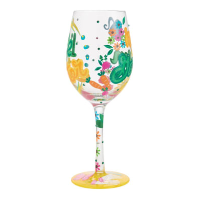 Lolita® Life is Better In the Garden Wine Glass
