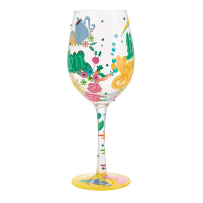 Lolita® Life is Better In the Garden Wine Glass