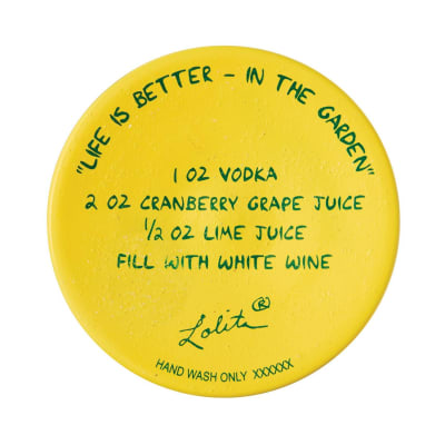 Lolita® Life is Better In the Garden Wine Glass