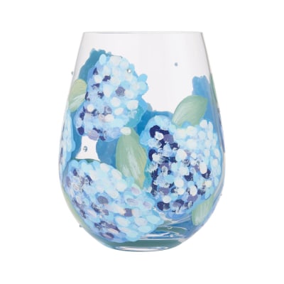 Lolita® Hydrangea Stemless Wine Glass