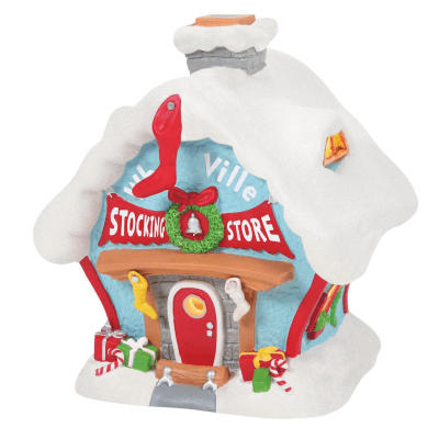 Department 56 | The Grinch™ - Who-Ville Stocking Store Figurine