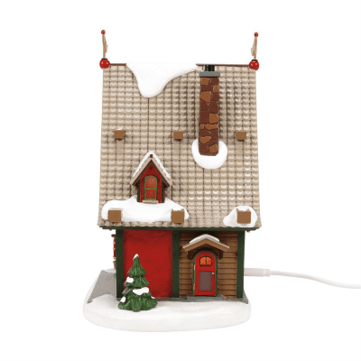 Department 56 | 50th Reindeer Acres Stable Figurine