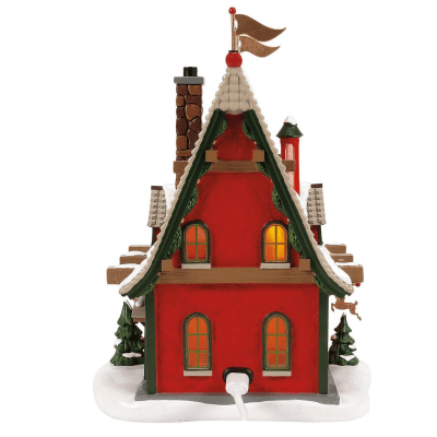 Department 56 | 50th Reindeer Acres Stable Figurine