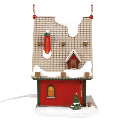 Department 56 | 50th Reindeer Acres Stable Figurine