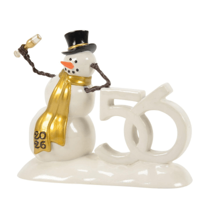 Department 56 | 50th Lucky The Snowman, 2026 Figurine
