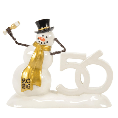 Department 56 | 50th Lucky The Snowman, 2026 Figurine