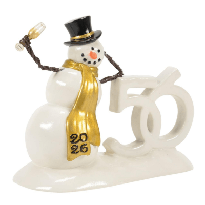 Department 56 | 50th Lucky The Snowman, 2026 Figurine