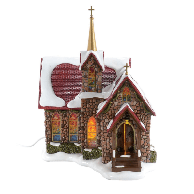 Department 56 | 50th Chapel Of Abundant Grace Figurine