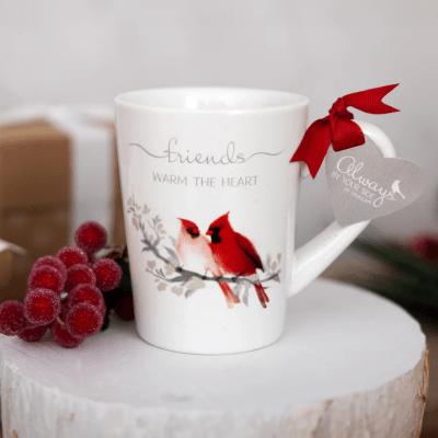 Always by Your Side 'Friends Warm The Heart' Mug