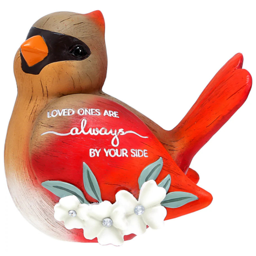Always By Your Side Memorial 'Loved Ones' Cardinal Figurine