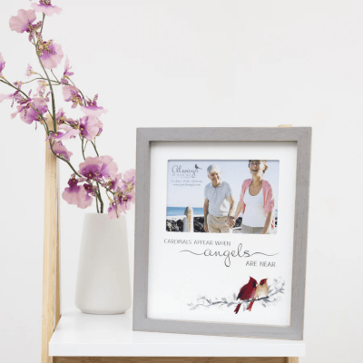 Always By Your Side Memorial 'Cardinals Appear Angels Are Near' Picture Frame