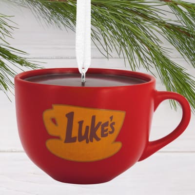 Gilmore Girls Luke's Coffee Mug Hallmark Ornament