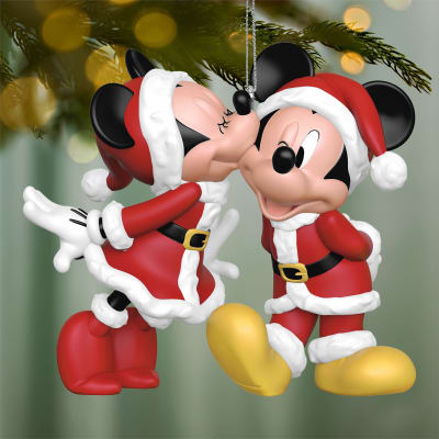 Disney Mickey and Minnie Merry Kissmas! Ornament