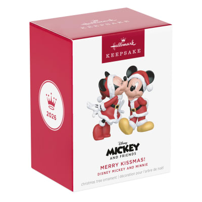 Disney Mickey and Minnie Merry Kissmas! Ornament