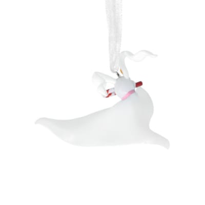 Disney Tim Burton's The Nightmare Before Christmas Zero With Candy Cane Hallmark Ornament