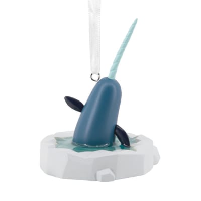Elf Narwhal Hallmark Ornament