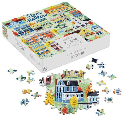 Gilmore Girls Stars Hollow Map 1,000-Piece Jigsaw Puzzle