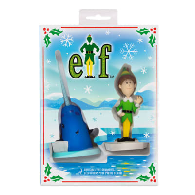Elf Buddy the Elf™ and Narwhal Hallmark Ornaments, Set of 2
