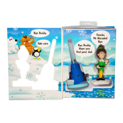 Elf Buddy the Elf™ and Narwhal Hallmark Ornaments, Set of 2