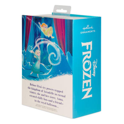 Disney Frozen Elsa, Anna and Olaf Hallmark Ornaments, Set of 2