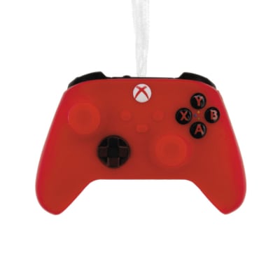 XBOX Pulse Red Video Game Controller Hallmark Ornament