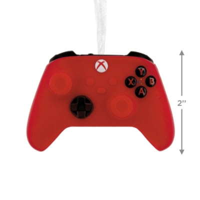 XBOX Pulse Red Video Game Controller Hallmark Ornament