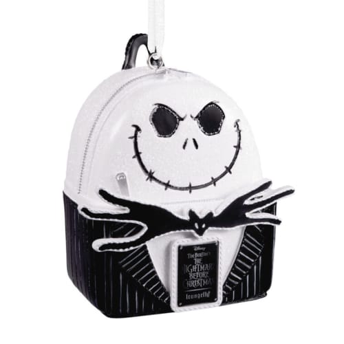 Loungefly Disney Tim Burton's The Nightmare Before Christmas Jack Skellington Backpack Hallmark Ornament