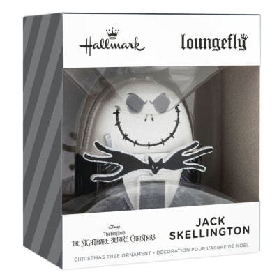 Loungefly Disney Tim Burton's The Nightmare Before Christmas Jack Skellington Backpack Hallmark Ornament