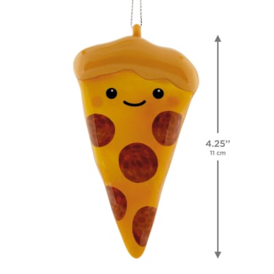 Pizza Slice Shatterproof Hallmark Ornament