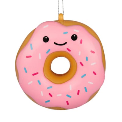 Smiling Sprinkle Donut Shatterproof Hallmark Ornament