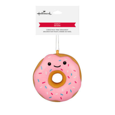 Smiling Sprinkle Donut Shatterproof Hallmark Ornament