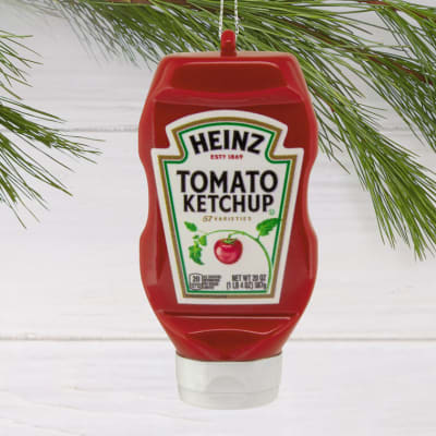 Heinz™ Tomato Ketchup Bottle Shatterproof Hallmark Ornament
