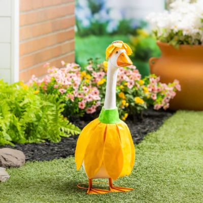 Giddy the Goose | Porch Goose Outfit, Sunflower Radiance