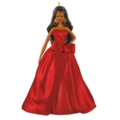2026 Black Holiday Barbie™ Ornament