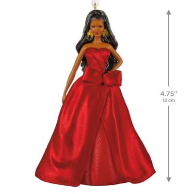 2026 Black Holiday Barbie™ Ornament