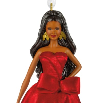 2026 Black Holiday Barbie™ Ornament