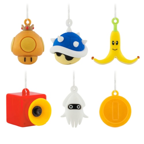 Mini Nintendo Mario Kart™ Shatterproof Hallmark Ornaments, Set of 6