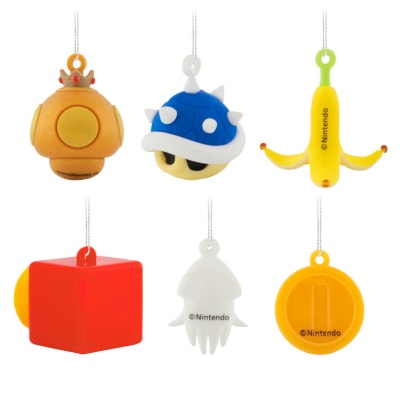 Mini Nintendo Mario Kart™ Shatterproof Hallmark Ornaments, Set of 6