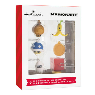 Mini Nintendo Mario Kart™ Shatterproof Hallmark Ornaments, Set of 6