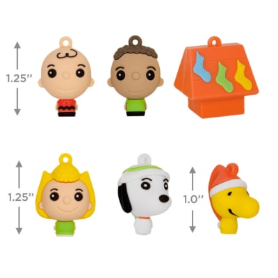 Mini Peanuts® Shatterproof Hallmark Ornaments, Set of 6