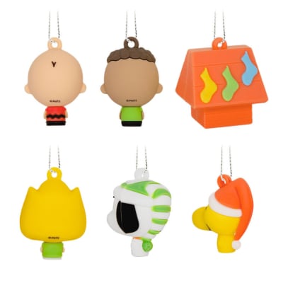 Mini Peanuts® Shatterproof Hallmark Ornaments, Set of 6