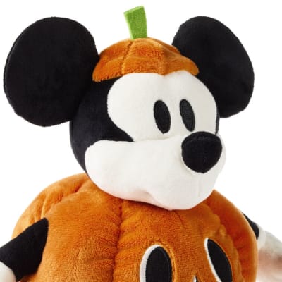 Disney Jack-o'-Lantern Mickey Mouse Plush With Sound and Motion, 12.5