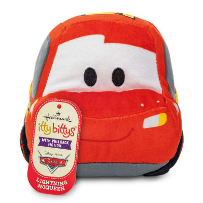 itty bittys® Disney/Pixar Cars Lightning McQueen Plush With Pullback Motion